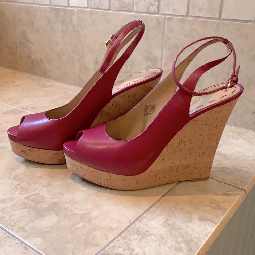 Nine West Ankle Strap Wedge Sandal